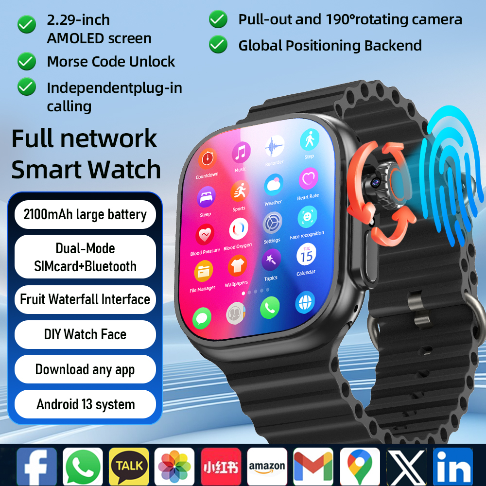 DW200 Smartwatch Men WIFI Touc – Italian Jewelry Watches recenzja i cena