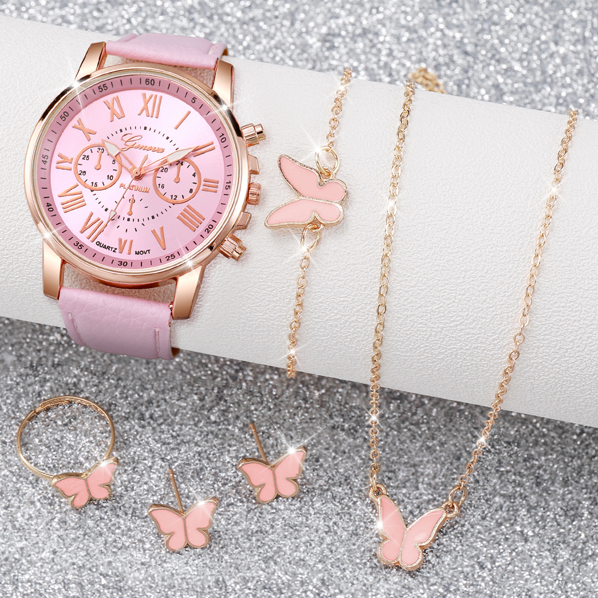 6PCS/Set Fashion Women Watches – Mystery Jewelry Jar Watches recenzja i cena