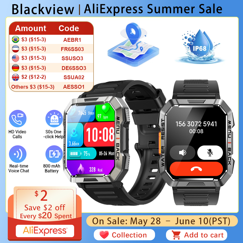 Blackview R60 Bluetooth Call S – Italian Jewelry Watches recenzja i cena
