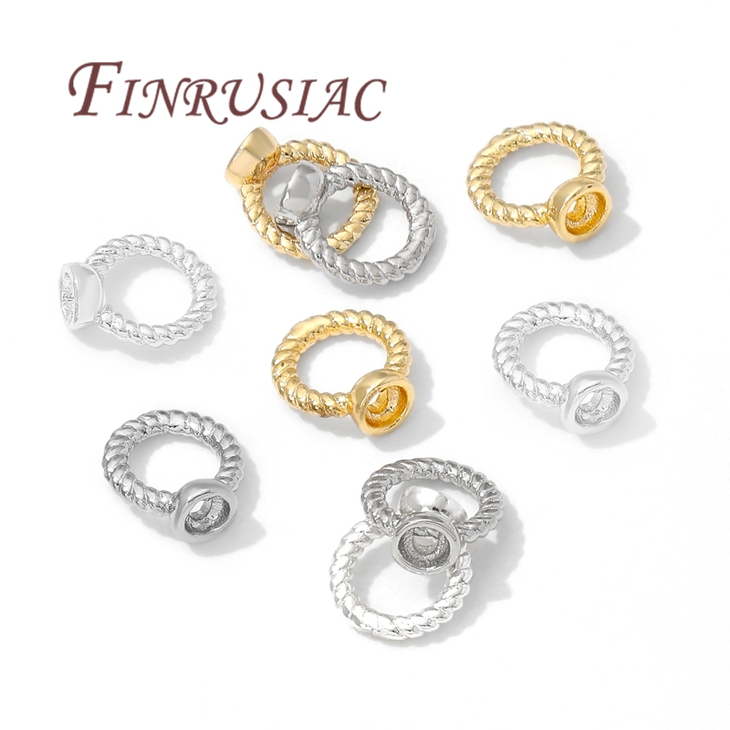 7.5mm End Connecting Ring 18K  – Gold Plated Ring recenzja i cena