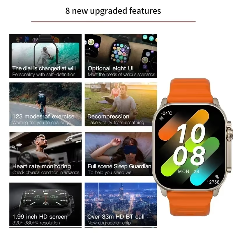 New Watch T10 Ultr Smart Watch – Italian Jewelry Watches recenzja i cena