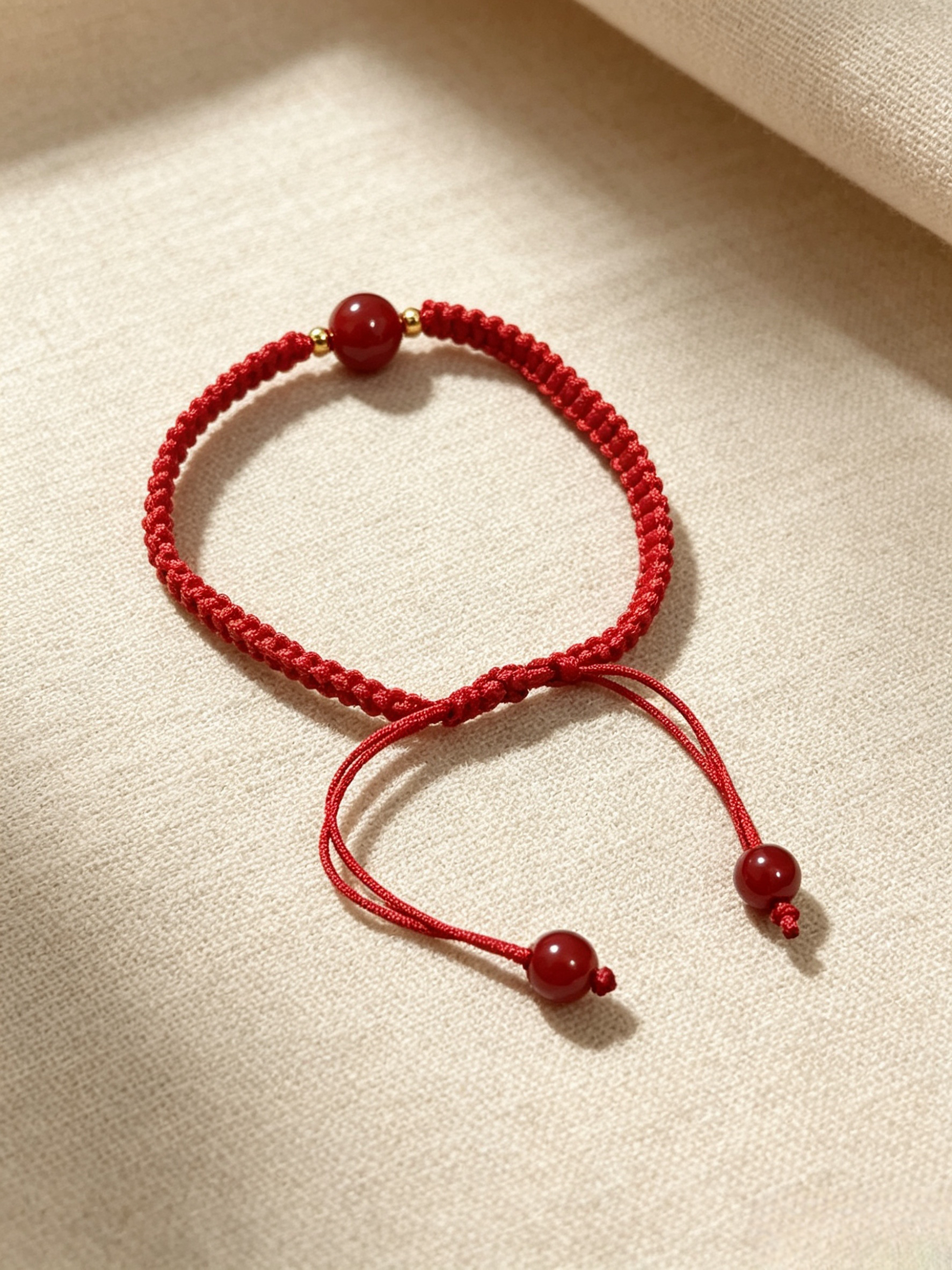 Adjustable Red String Bracelet – Fine Jewelry & Watches Photos recenzja i cena