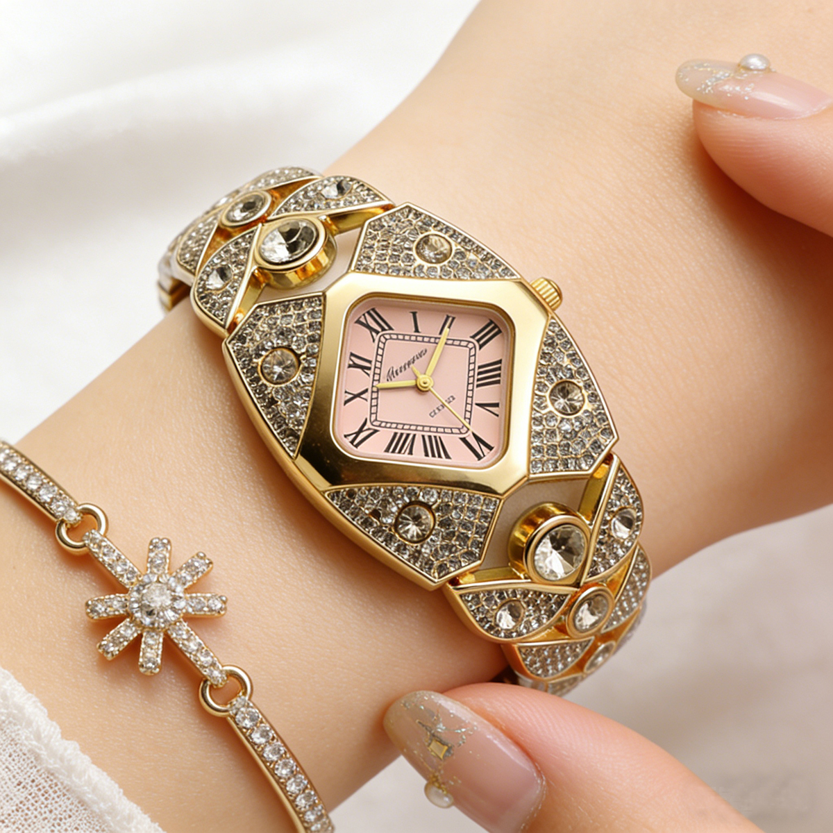 Women's Bracelet Quartz Watch  – Jewelry Diamond Watches recenzja i cena