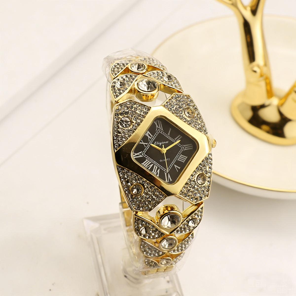 Women's Bracelet Quartz Watch  – Jewelry Diamond Watches recenzja i cena