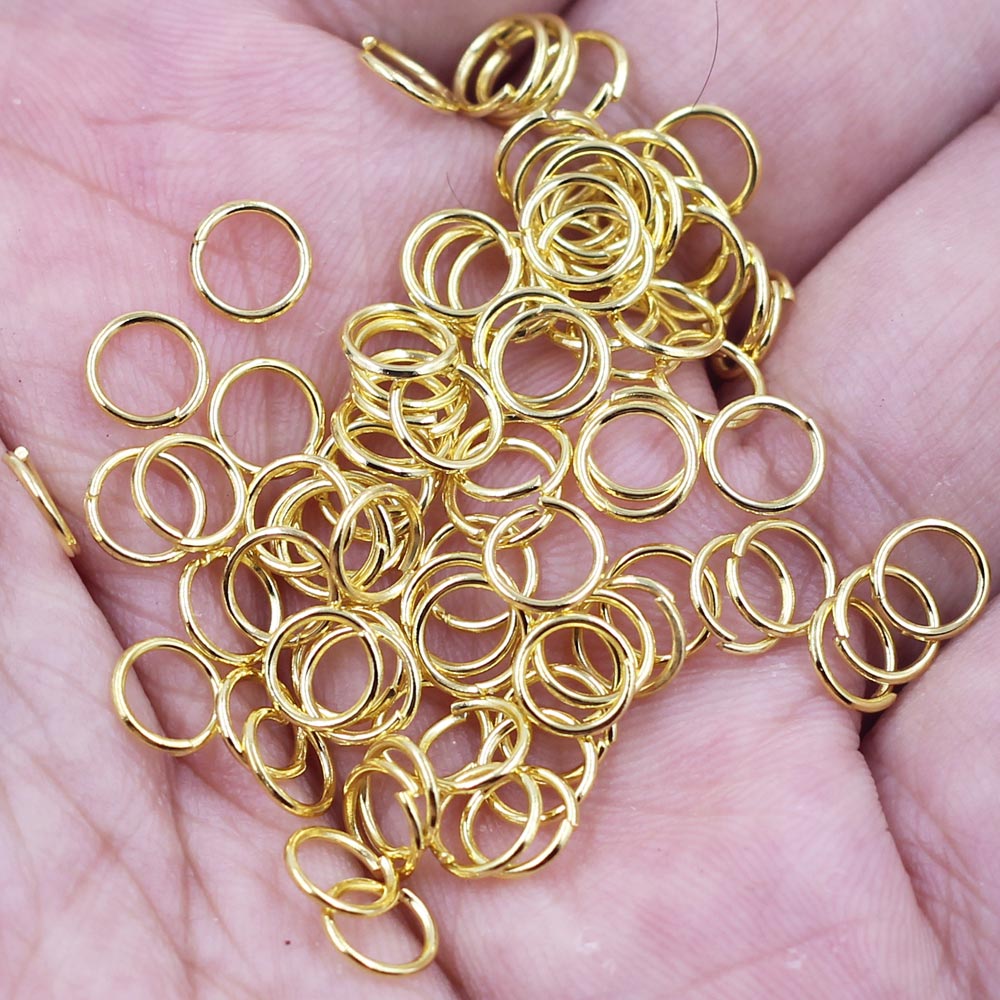 500Pcs Open Jump Rings Alloy G – Gold Plated Ring recenzja i cena