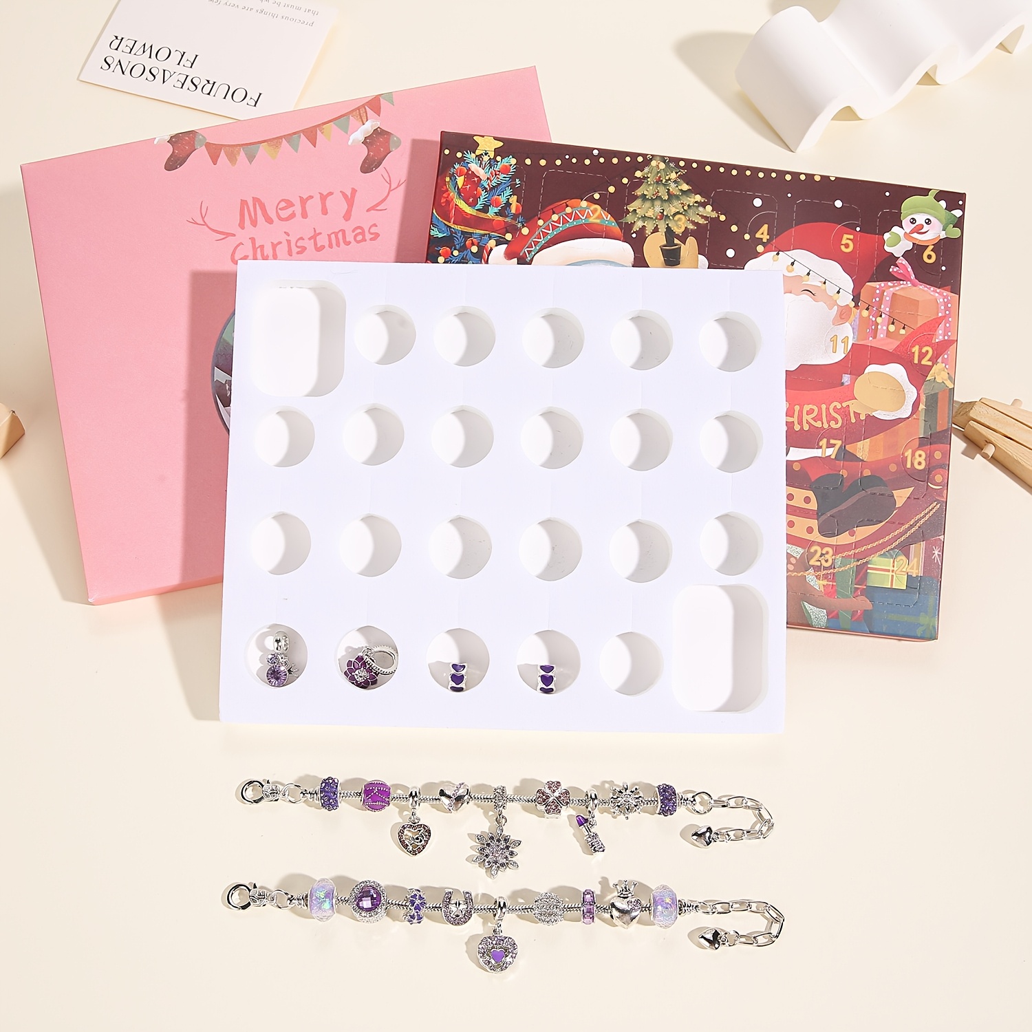 Christmas purple beads DIY jew – Fine Jewelry & Watches Photos recenzja i cena