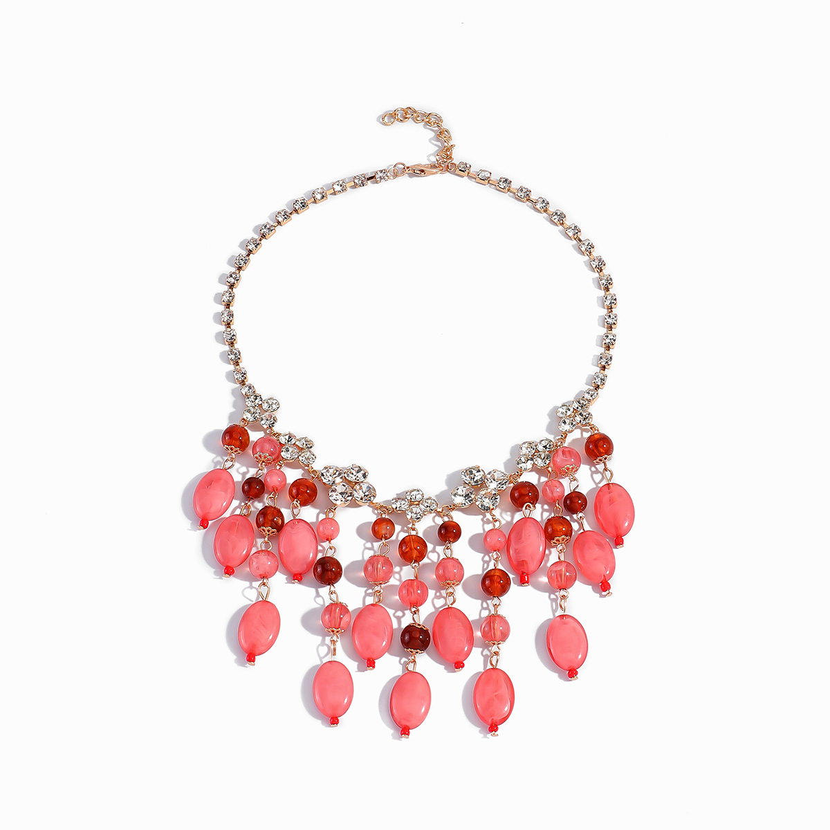 Trendy Pink Red Teardrop Beade – Jewelry & Watches Bench recenzja i cena