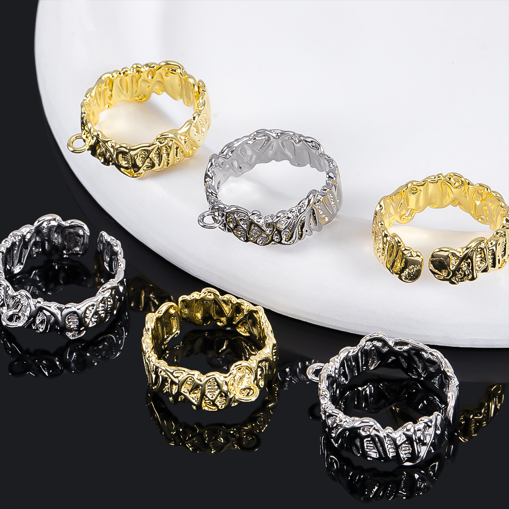 2Pcs Gold Plated Irregular Ope – Gold Plated Ring recenzja i cena