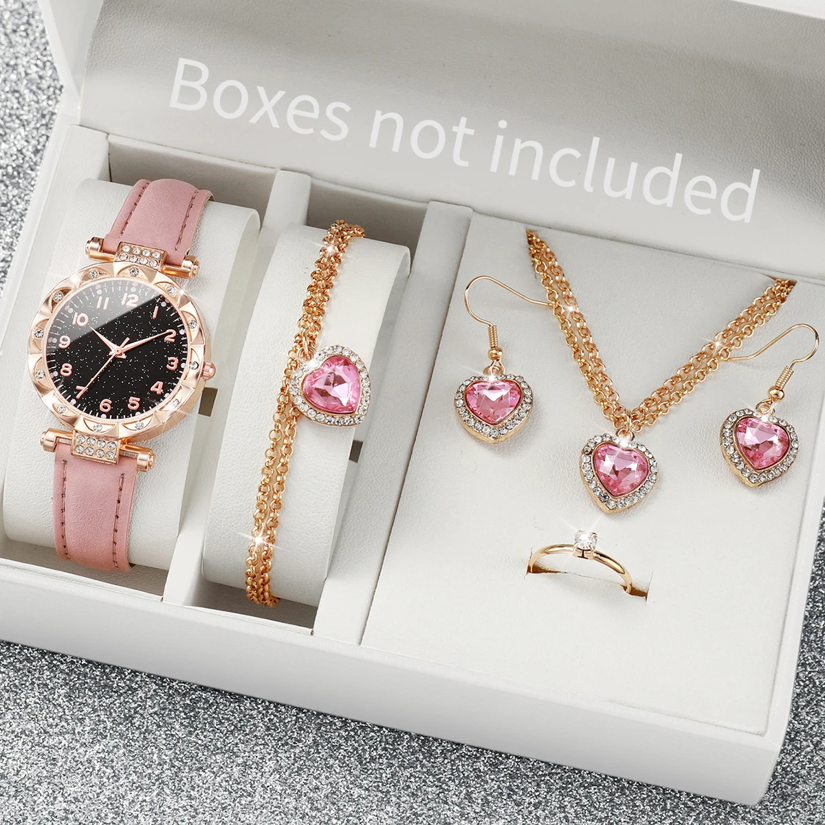 6 Pcs/set Fashion Starry Sky W – Jewelry Diamond Watches recenzja i cena