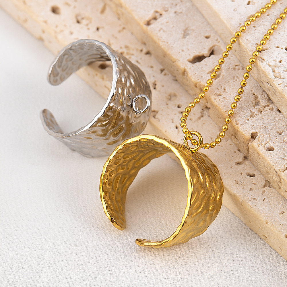 2pcs Stainless Steel 18K Gold  – Gold Plated Ring recenzja i cena