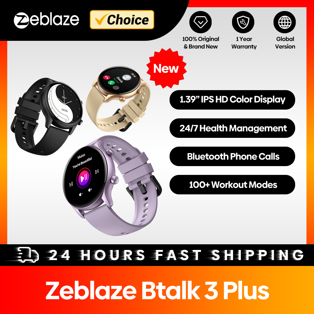 New Zeblaze Btalk 3 Plus Voice – Italian Jewelry Watches recenzja i cena