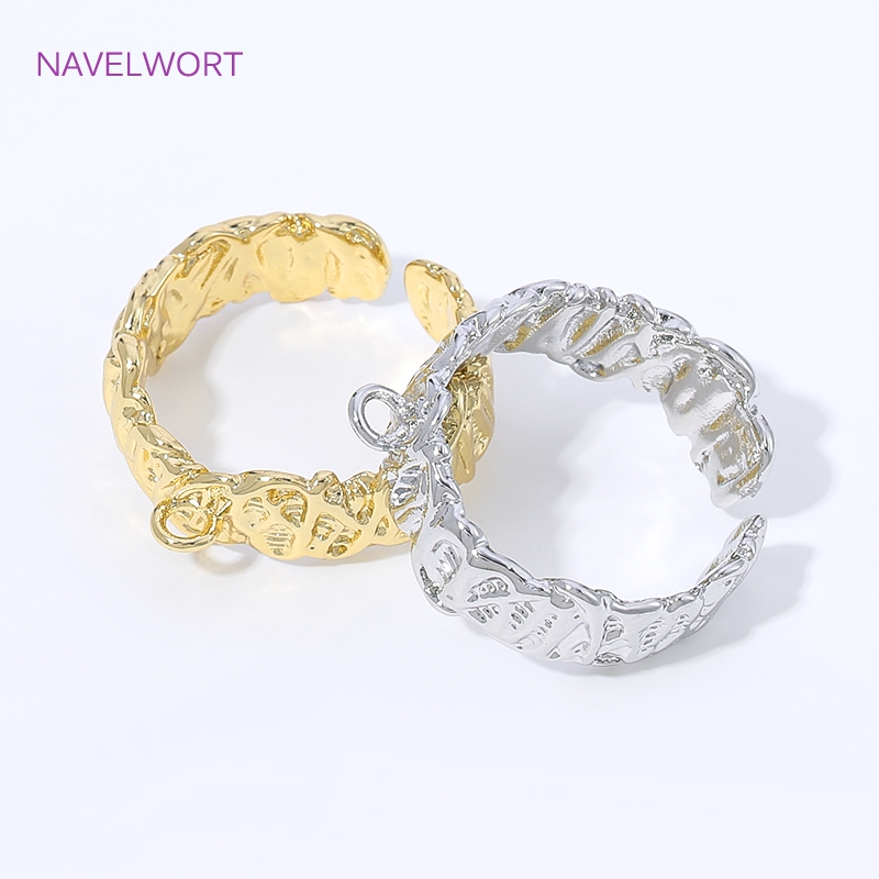 18K Gold Plated Brass Stripe O – Gold Plated Ring recenzja i cena