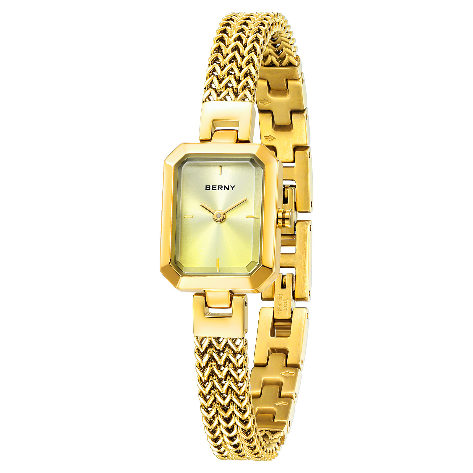 BERNY Gold Watch for Women Min – Mystery Jewelry Jar Watches recenzja i cena