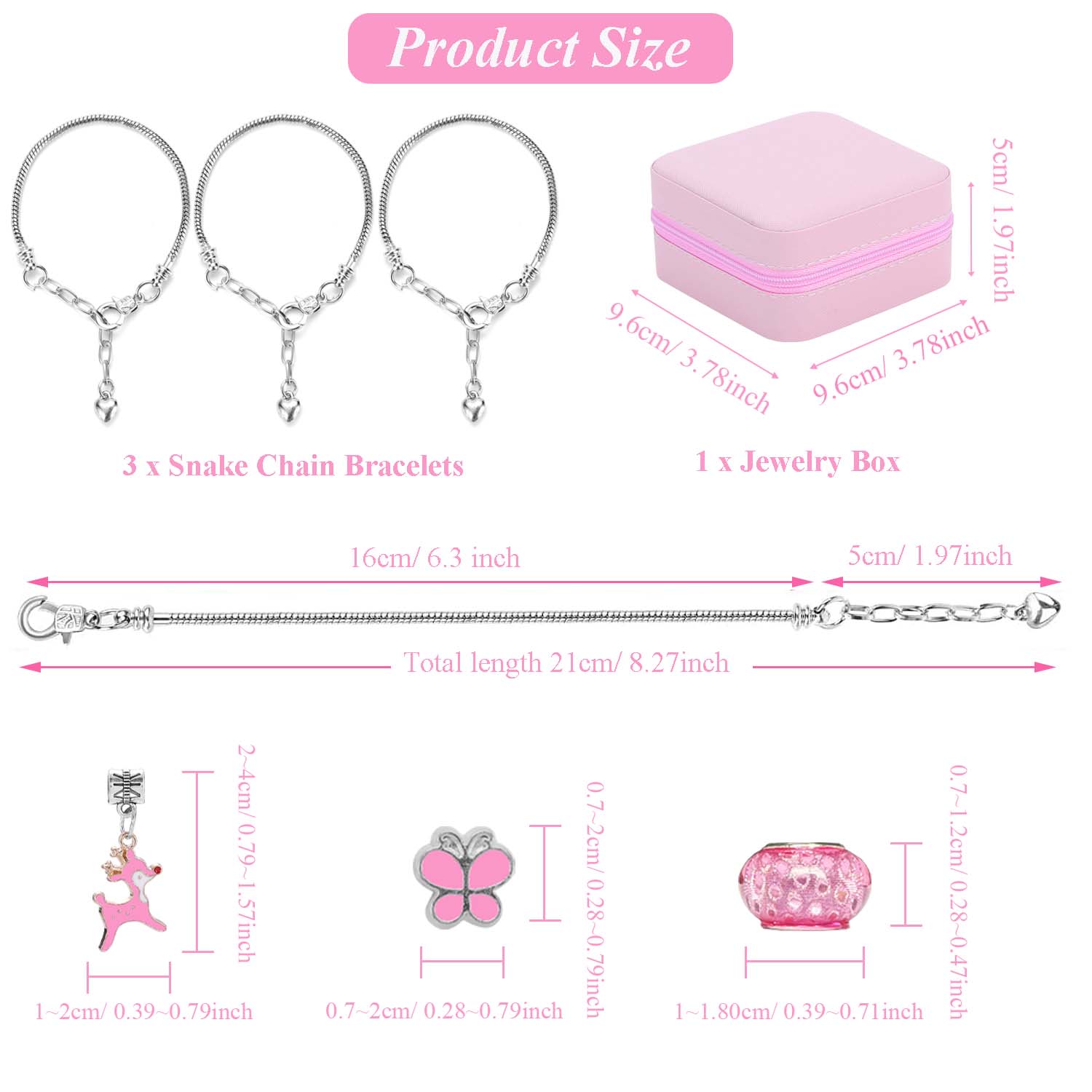 68pcs pink beaded jewelry set, – Fine Jewelry & Watches Photos recenzja i cena