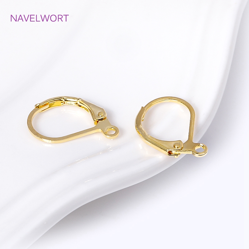 Fashion French Earring Lever-B – Gold Plated Ring recenzja i cena