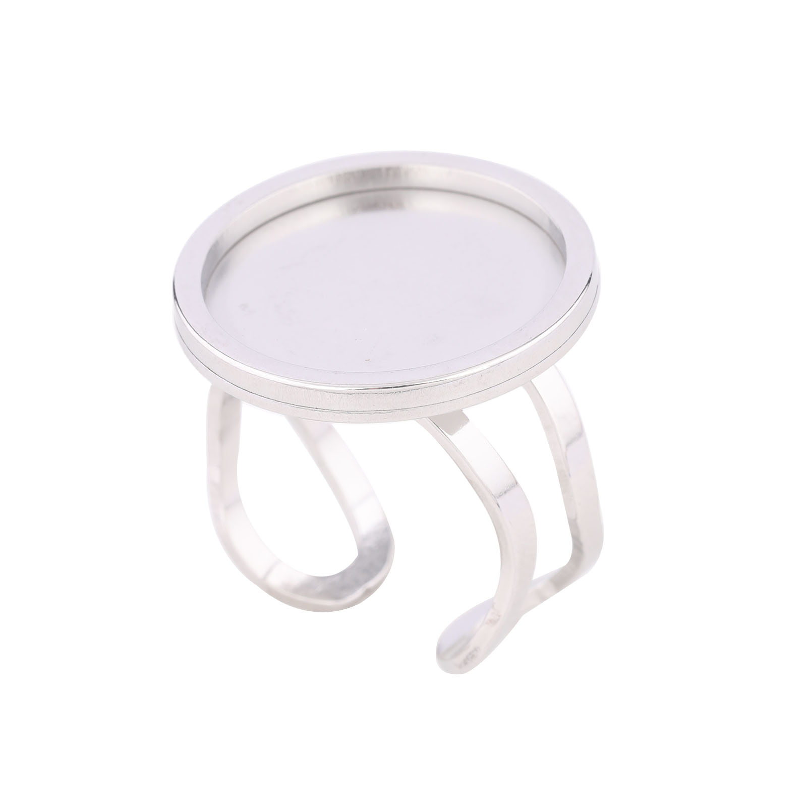 5pcs 18mm Round Cabochon Ring  – Gold Plated Ring recenzja i cena