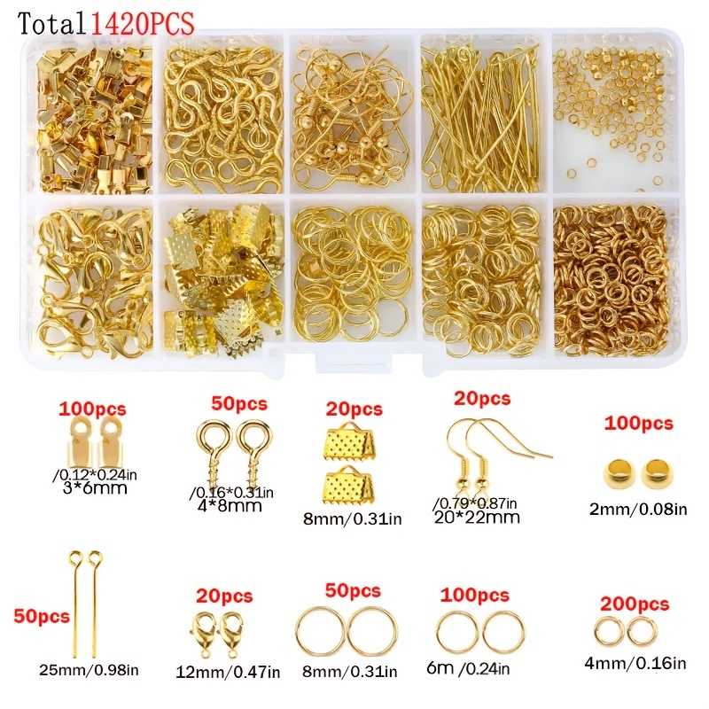 1420pcs 1box Jewelry Findings  – Fine Jewelry & Watches Photos recenzja i cena