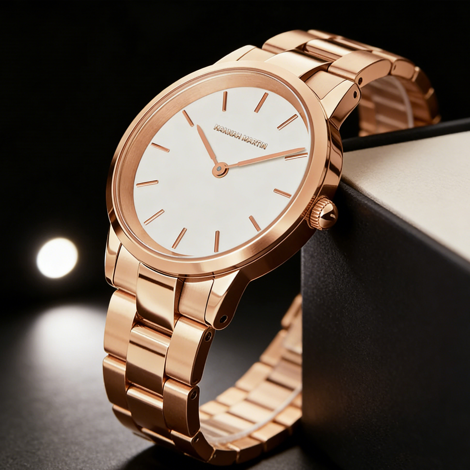 Womens Watch Rose Gold Stainle – Mystery Jewelry Jar Watches recenzja i cena