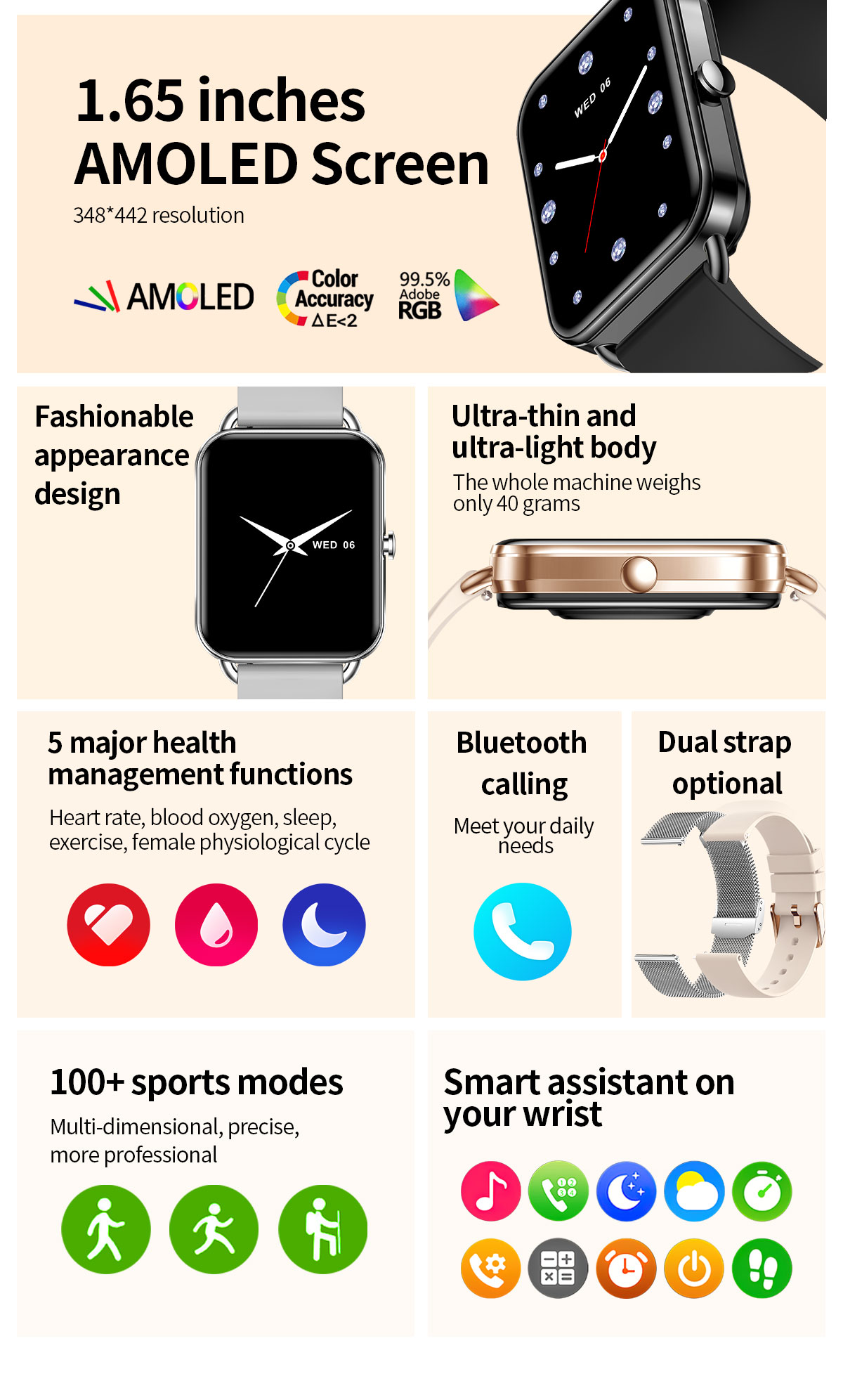 2024 Smart Watch Android Phone – Italian Jewelry Watches recenzja i cena