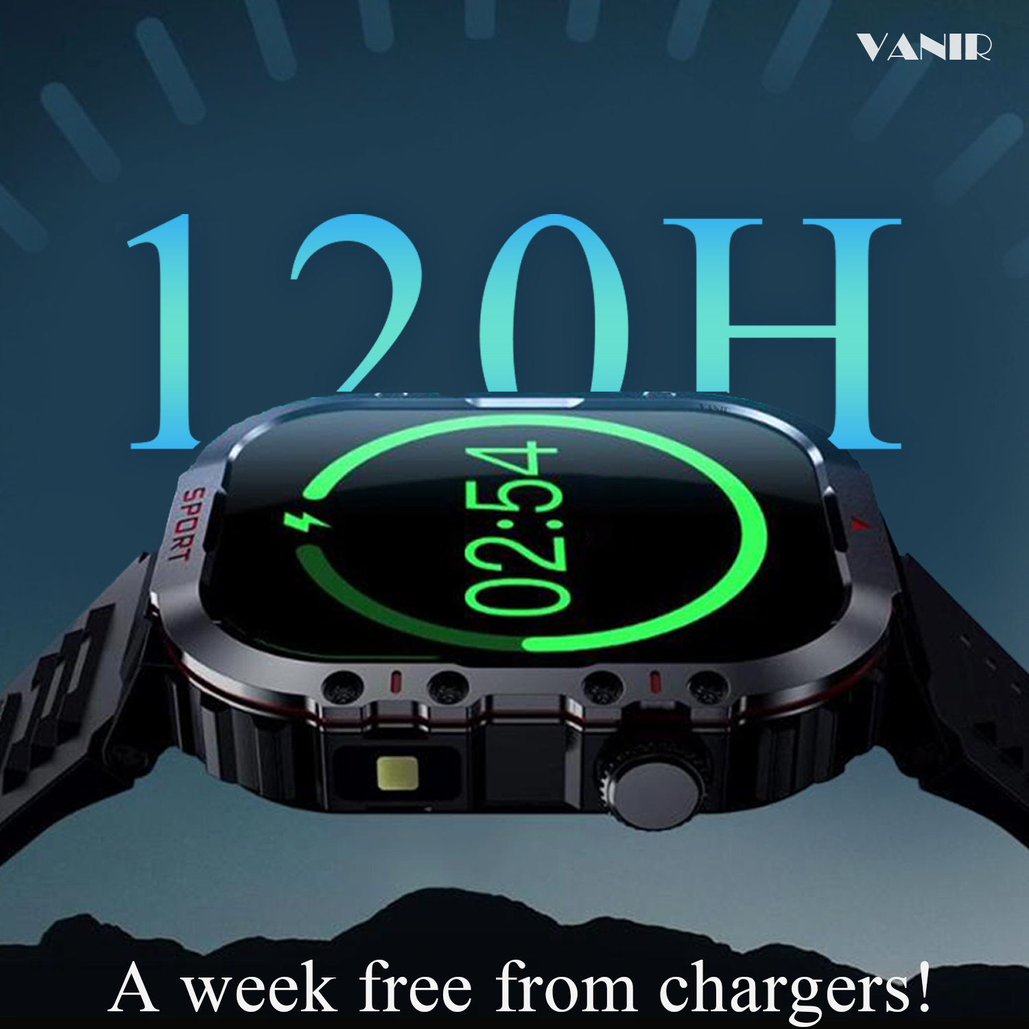 VANIR Bluetooth Smartwatch - M – Italian Jewelry Watches recenzja i cena
