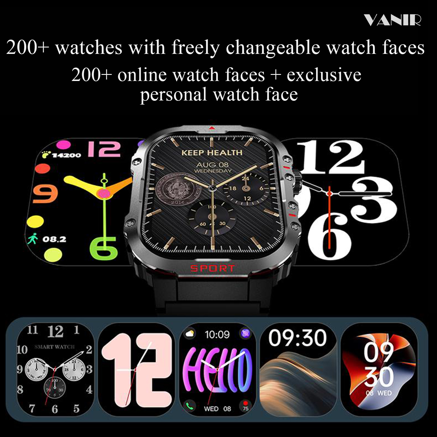 VANIR Bluetooth Smartwatch - M – Italian Jewelry Watches recenzja i cena