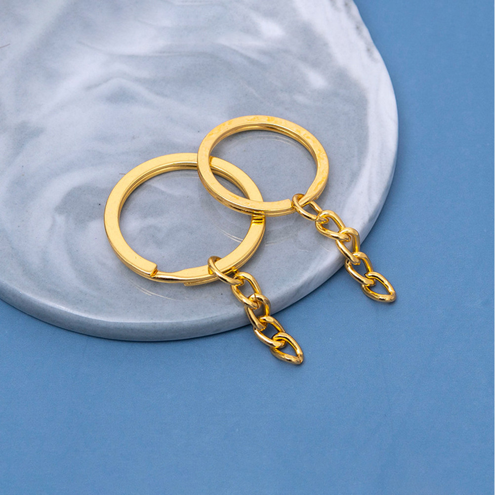 100Pcs Gold Plated Flat Chain  – Gold Plated Ring recenzja i cena