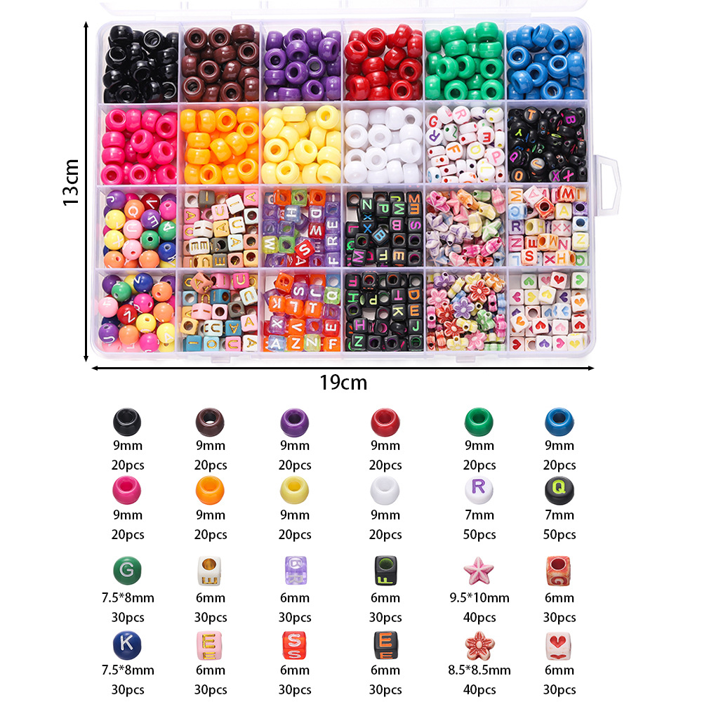 1 Box Colorful Acrylic Pony Be – Fine Jewelry & Watches Photos recenzja i cena