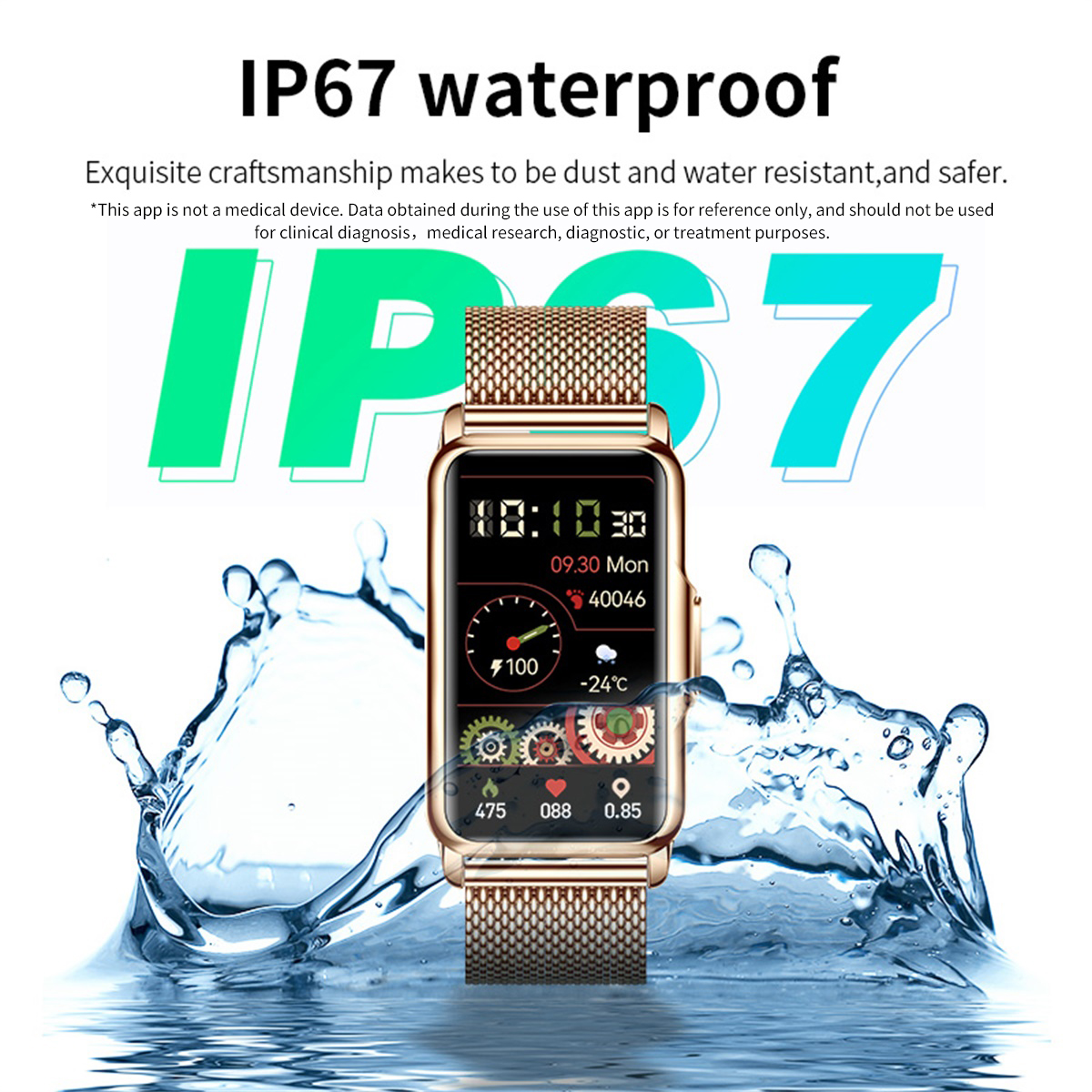 LIGE Smart Watch Men Women Fit – Jewelry Bracelet Watches recenzja i cena