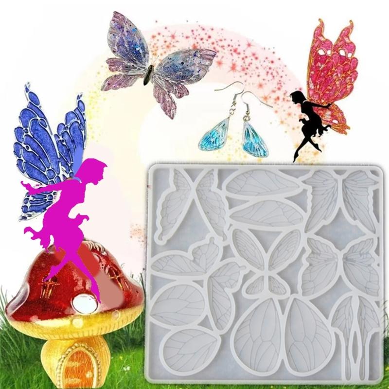 DIY Butterfly Wing Earrings Pe – Butterfly Pendant Necklace recenzja i cena